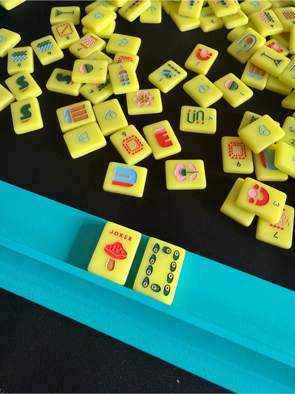 Kids Mahjong Racks / Travel Racks - Picture 2 of 2